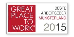 Great Place to Work Logo Erdgas Münster - Beste Arbeitgeber Münsterland
